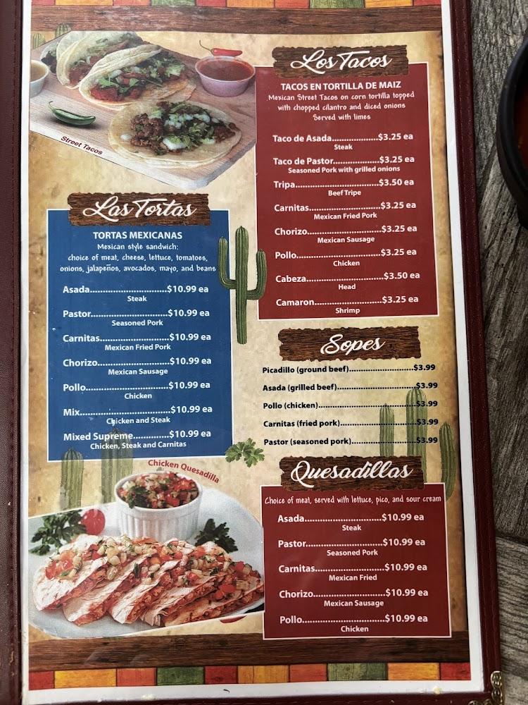El Buen Gusto Menu image 4